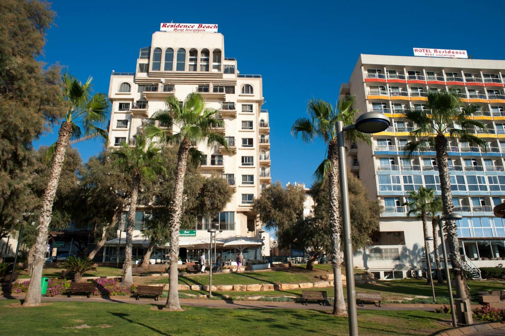 Residence Hotel Netanya Bagian luar foto
